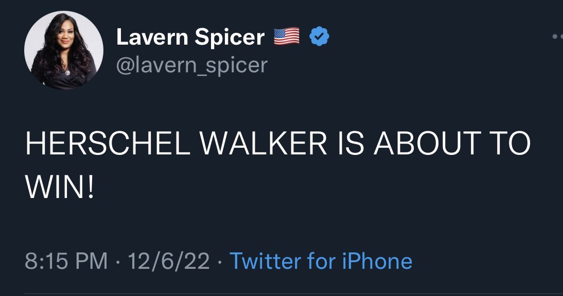 TonyArpeggio's tweet photo. I'll take "Tweets That Didn't Age Well" for $500 please. .
.
.
#HerschelWalker #GeorgiaRunoff #GeorgiaSenateRunoff #WarnockDelivers #Warnock #WarnockForGeorgia https://t.co/aRUcpfCRuI