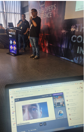 Rolando agora na #trilhaTestes 
Automação WEB - Do zero ao Docker/Containerd com Jeferson Gonçalves e <a href="/geibson_l/">Geibson Lehugeur</a> <a href="/TheDevConf/">TDC 2024 🚀🤓🥰</a>