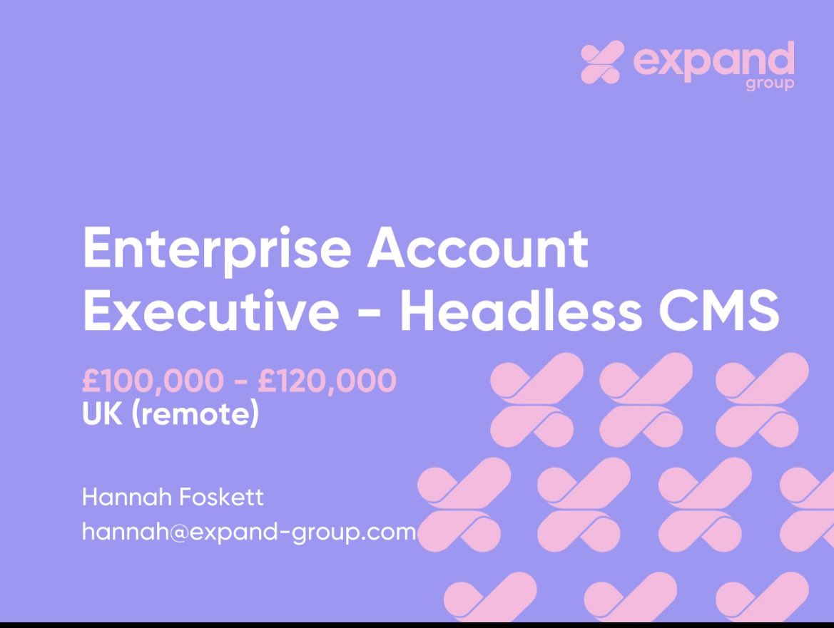 Apply here expand-group.com/job/enterprise… 🔥🔥🔥🔥