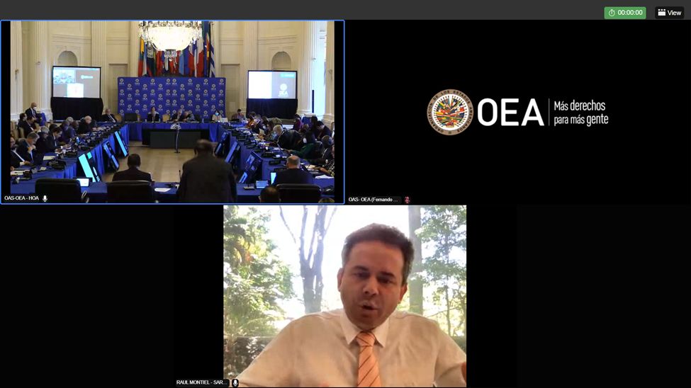 OEA_Derechos's tweet photo. @OEA_Inclusion felicita al #CEDDIS por innovar, con el apoyo de la @fundacionsaraki, al digitalizar el proceso de monitoreo de la Convención Interamericana que se implementará en 2023 y por facilitar el acceso público a datos sobre nuestra región. https://t.co/fEyz2cva0d