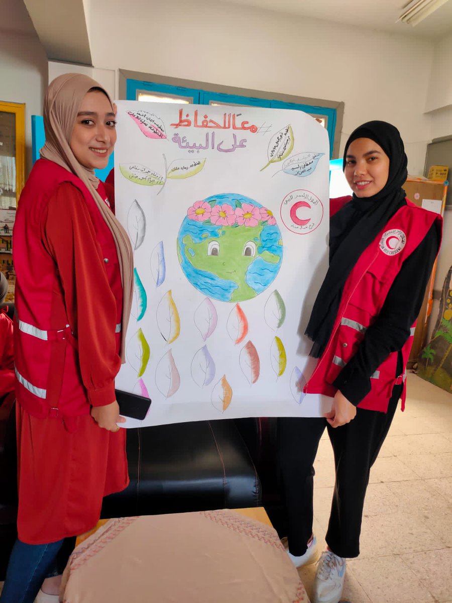 Go green there is no planet B!

At the <a href="/EG_Red_Crescent/">الهلال الأحمر المصري</a>, we care about every simple initiative that works in the field of #water, #sanitation, and hygiene promotion #WASH as well as how to adapt to #Climatechange.

(ERC&amp;School initiatives)
#Timeforimplementation 
#ClimateAction