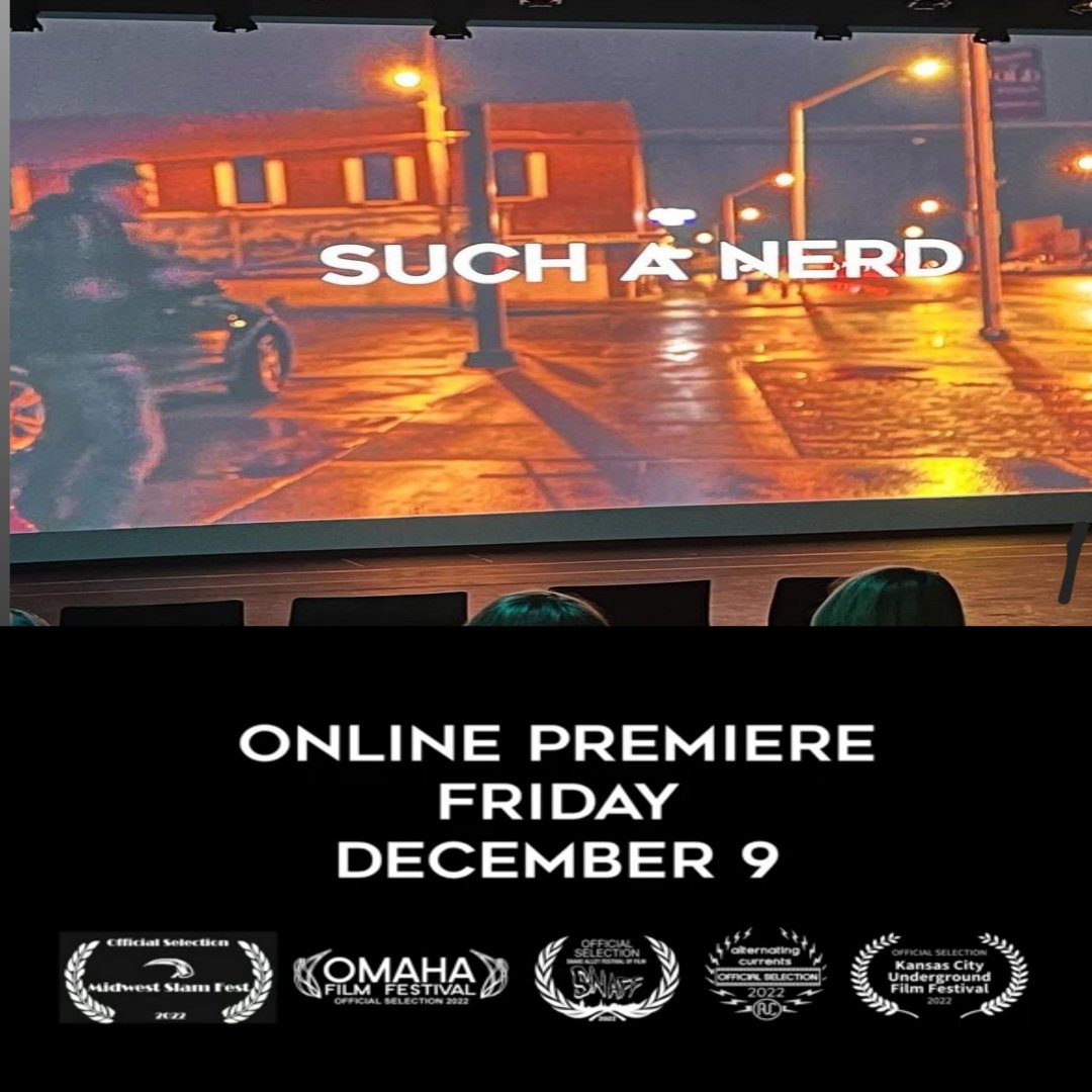 SalvadorKubrick's tweet image. Just a Nerdy reminder that the Sal Ku Documentary "Such a Nerd" is releasing on @YouTube Friday, Dec 9th 
Directed by @JacobRosdail
Staring the Nerd 
Join us on this cinematic adventure 
.
.
.
.
#salku #Salvadorkubrick #suchanerd #documentary #doc