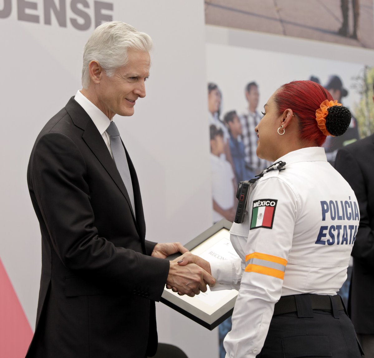 Todo nuestro reconocimiento a las mujeres y los hombres que orgullosamente integran nuestros cuerpos policiales. #DíaDelPolicíaMexiquense