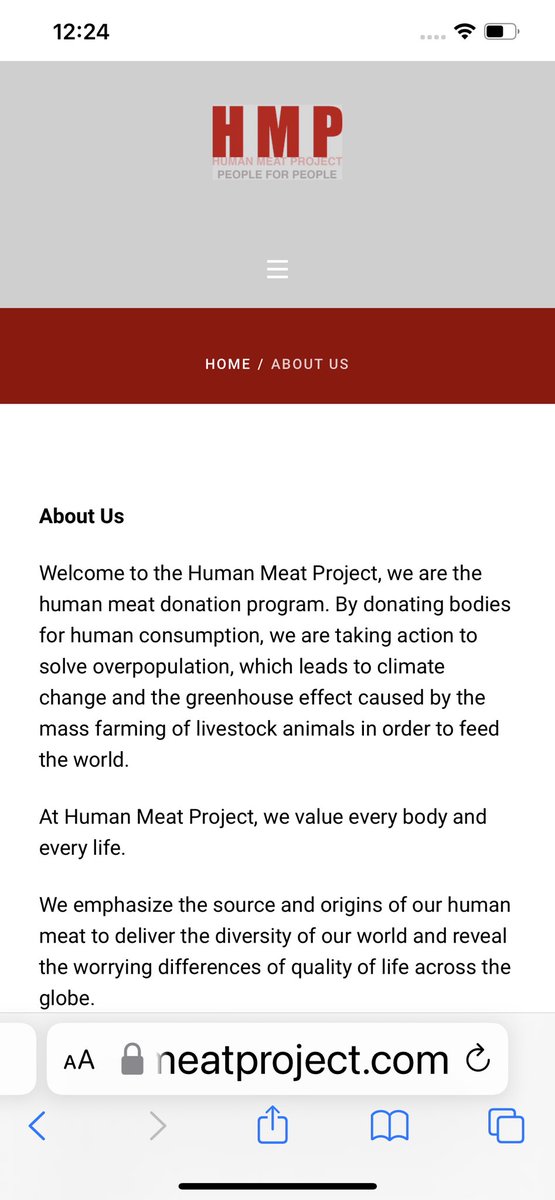 ACrazyBigFamily's tweet photo. “Human Meat” Totally came across this by accident…#WTF https://t.co/iQmkht4cHo