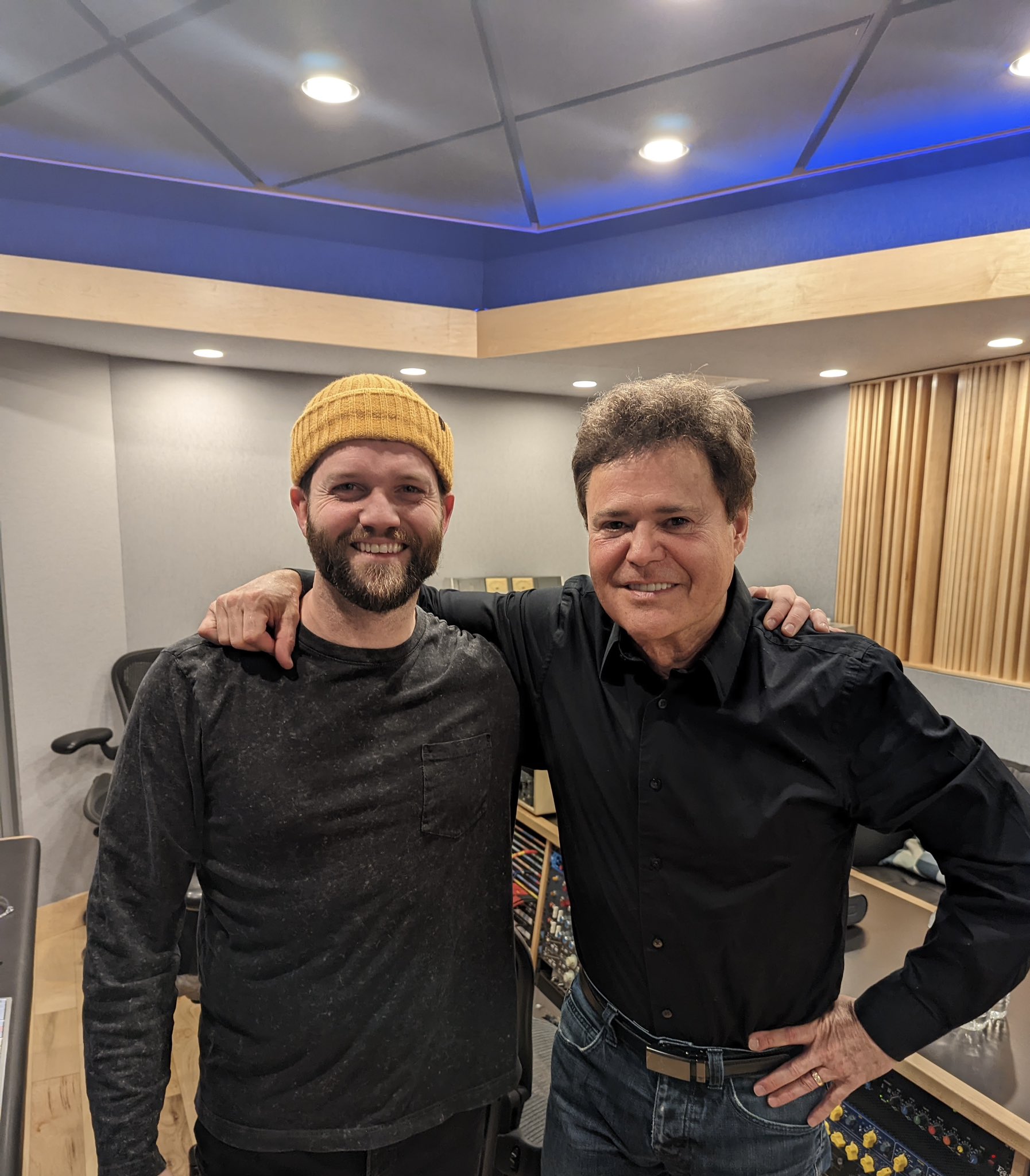 Donny Osmond on Twitter: "I was in the studio this week creating some