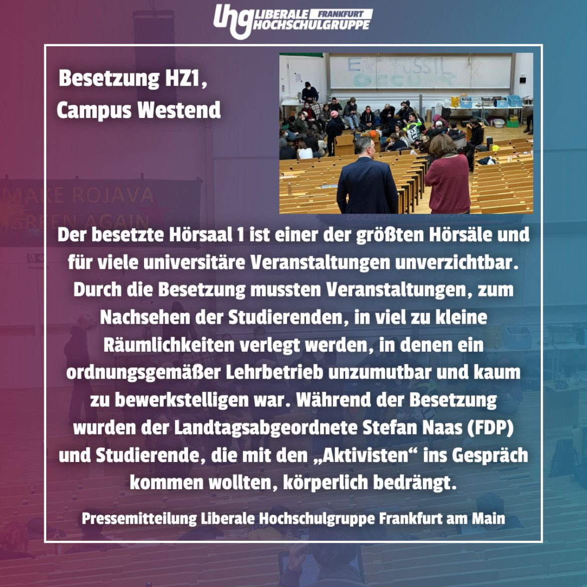 LHG_FFM's tweet photo. Ein Statement der LHG-Frankfurt am Main zu den gestrigen Ereignissen an der Goethe Universität https://t.co/pLHXMozCMc