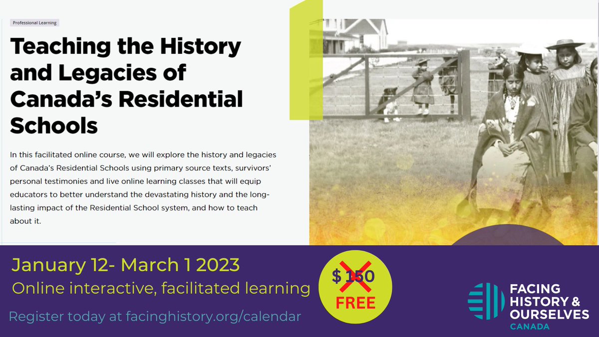 Facing History CAN tweet media