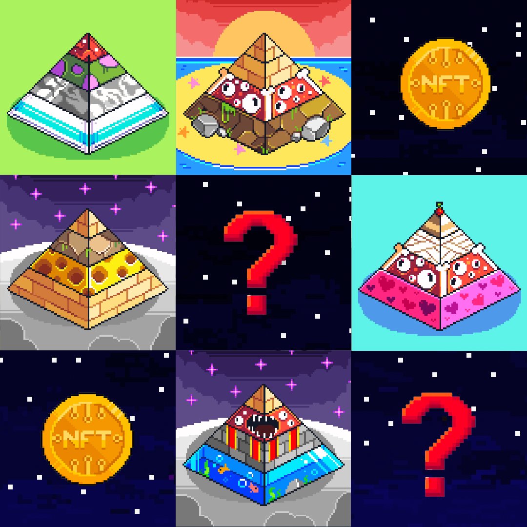 🎉$100 + #NFTGiveaway 🎉

Introducing <a href="/PyramidsCLTV/">Pyramids Collective</a> 🔥 

$100 in $ETH + 1x Free Mint 🎉

To Enter:

1⃣♥️&amp;RT + Tag 2 Friends
2⃣Follow <a href="/PyramidsCLTV/">Pyramids Collective</a>
3⃣Follow <a href="/GemsScope/">GemsScope</a>

⭐️Ends 24h