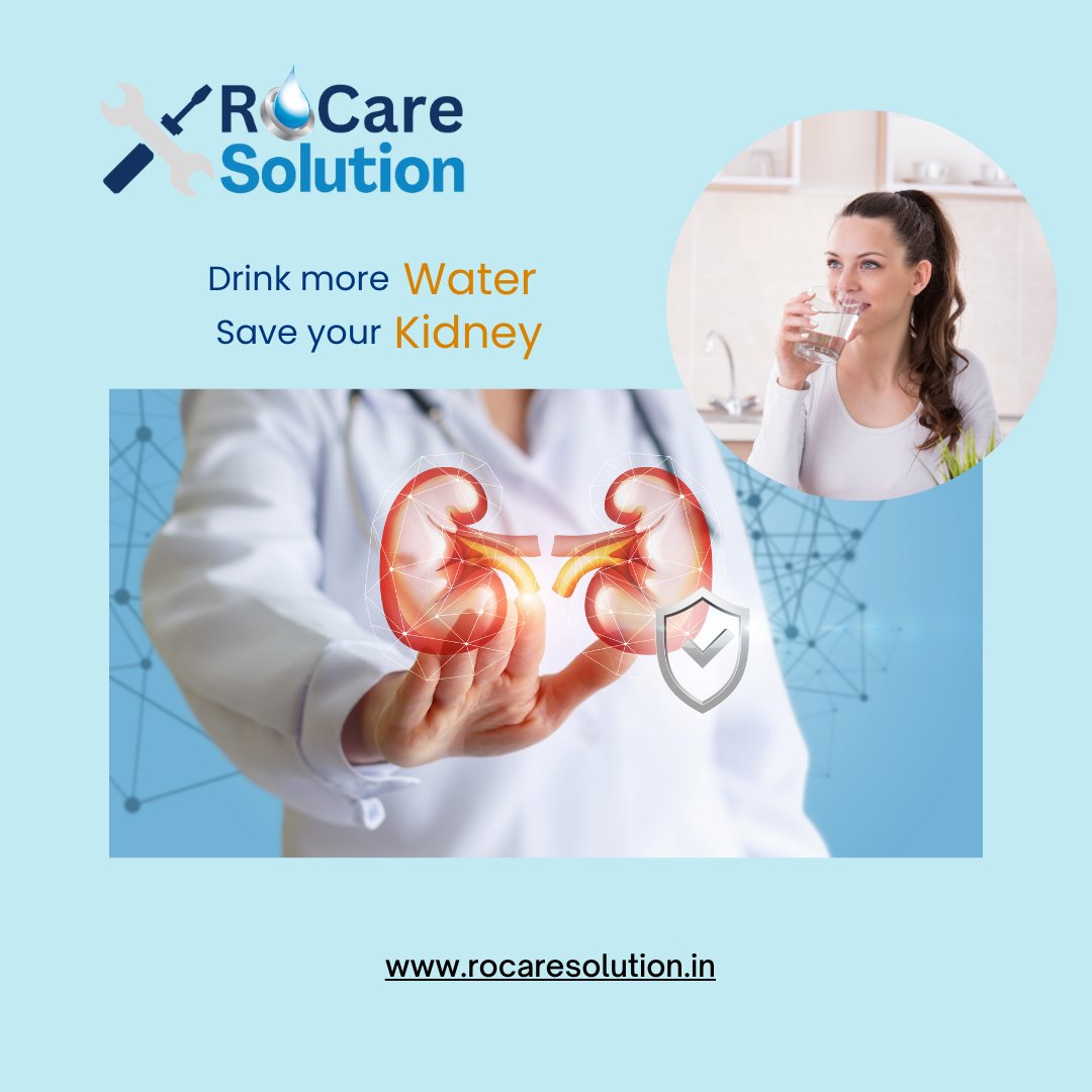 Water also helps keep your blood vessels open so that blood can travel freely to your kidneys, and deliver essential nutrients to them.
#water #waterpurifier #ROService #health  #ROServicNearDelhi #rorepair #Home #Family  #homeservices #Gurugram