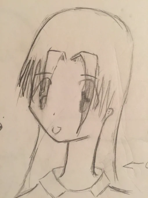 2006 <-----> 2022I see this trend going around again, cuz the AI bros keep trying to whine that they weren't born holding the mona lisa like us artists. So perfect time for my 2006 self to show off her masterpiece!#SkillNotTalent 