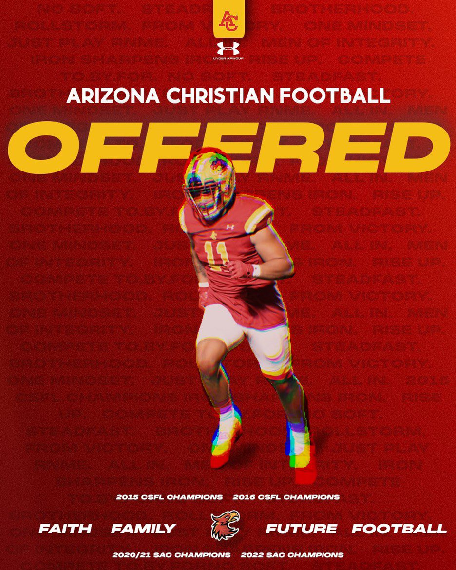 After a great call with <a href="/coachtwill88/">Twill88</a>  I am blessed to announce I have recieved my 8th offer from @ACUFootball1 ‼️