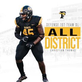 Future_D1_Beast's tweet photo. Hard work through any obstacles always pays off! Thanks to all coaches! Proud to be All District 1st Team DL!!! @CoachPatt79 @CoachFleen https://t.co/QxJsheqmfT
