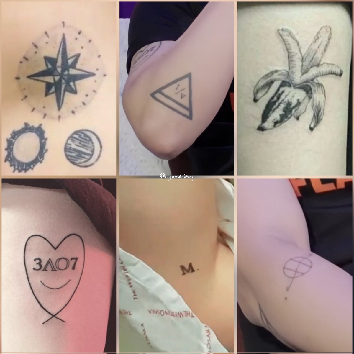 Btob Hyunsik Tattoos