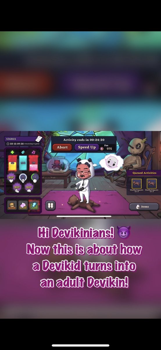 mfranceia's tweet photo. Check out my new #Youtube #shorts! 😈💯✨

How a #devikid turns into an #adult #devikin

📺
https://t.co/90JX8Q4NQR

@devikins_game @snsjr @moonlabsstudios 

#Devikins #tutorial #NFTGame #GameFi #KleverChain $DVK $KLV $KFI #Voidverse #PVP #PVE #FreeToPlay https://t.co/rlZkfEbmpz