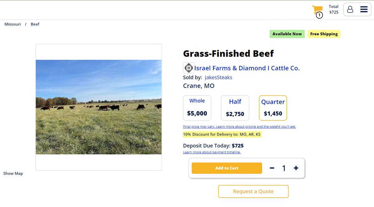 d2cfarms's tweet photo. Are you struggling to customize your website to fit your needs? D2C Farms is more than just a site, its a platform for selling. In addition to listing on our site for free, we can help you build your own custom website. #HalfBeefForSale #QuaterBeefForSale https://t.co/vxoOOgpfOj