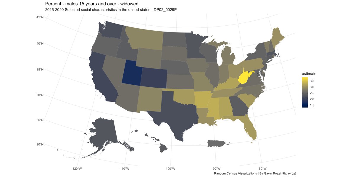 Random Census Maps tweet media