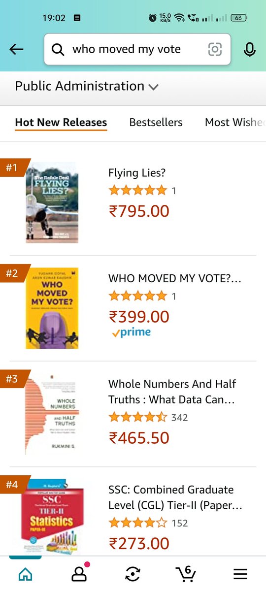 Our book found its place in top two of the new releases in public administration category of Amazon. #Election2022 #elections #ReformaElectoral #reforms
@WestlandBooks