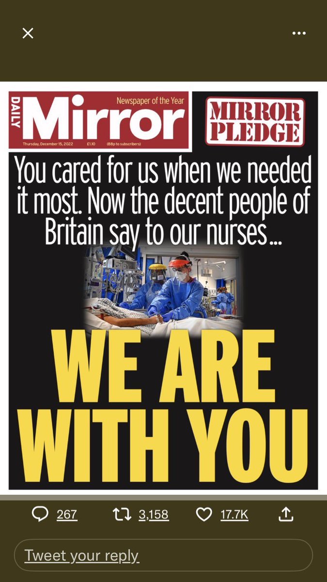 Great @DailyMirror front page