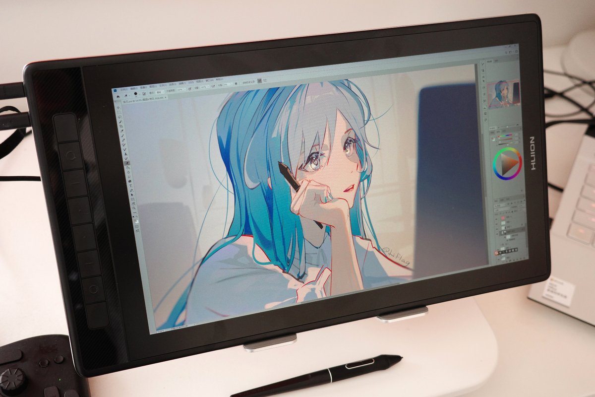 「I recently received   digital screen (Ka」|Li Flagのイラスト