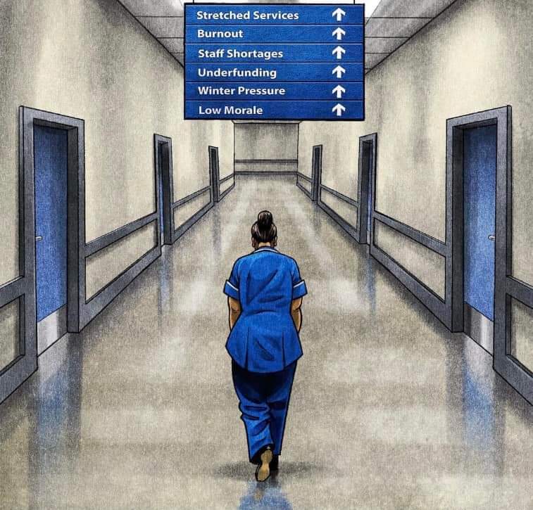 JN75313083's tweet photo. Retweet in support of nurses please . Do not listen to the negative language of this government against us! If you want a healthy NHS you need to look after it 💙💙 #NursesStrike #NursesPayRiseNow #NHSStrike https://t.co/AU0JnsiRwm