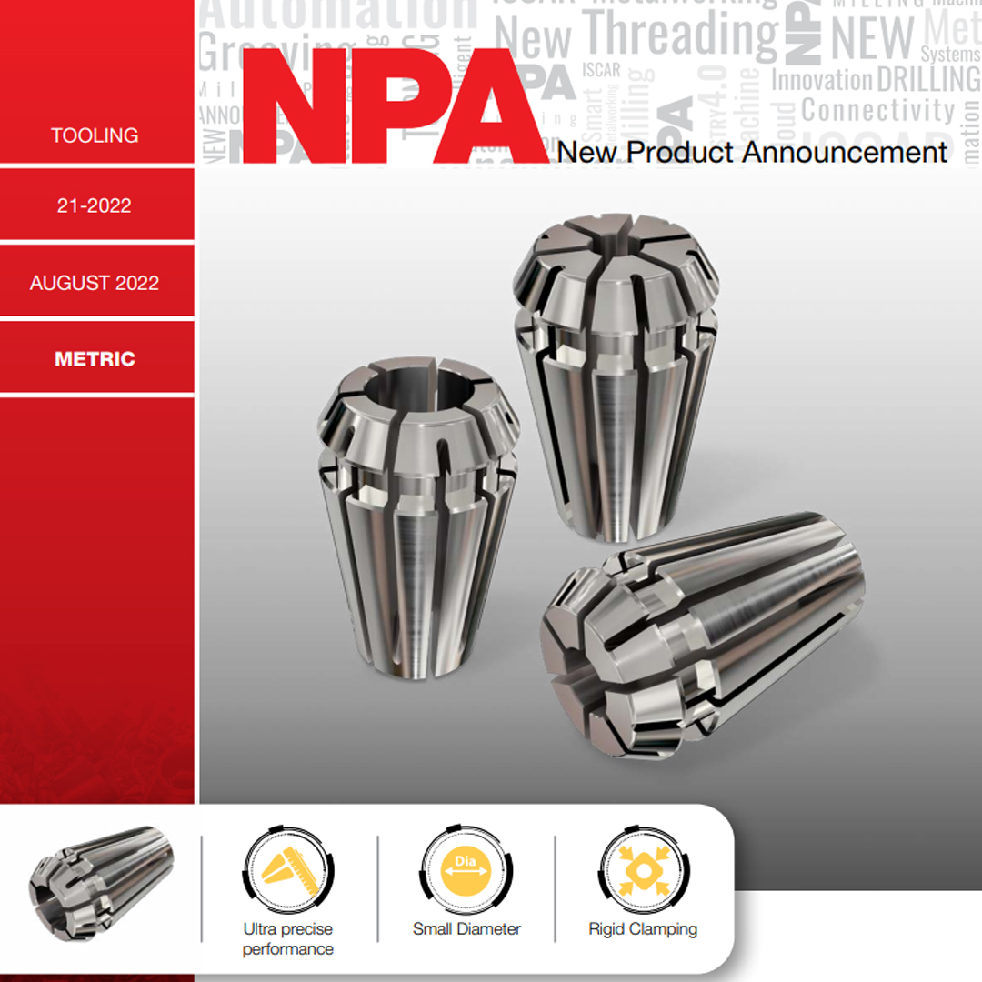 ISCAR New Product Announcement
Ultra Precise ER Collets
iscar.com/npa.aspx/lang/…