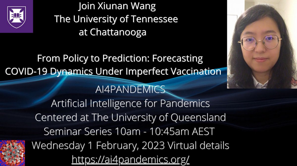 AI4PAN - AI for Pandemics group centered at UQ (@ai4pan) on Twitter photo 