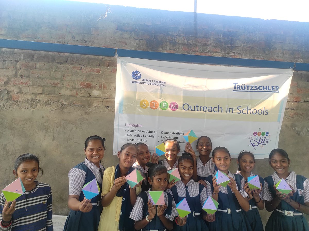 vascsc's tweet photo. #Support from @itstrueSpinning #OutreachProgramme #conducted by VASCSC. 154 students of Standard 6 to 8 along with 5 teachers Khoraj Primary #school #participated #STEM #handsonactivities #resourcematerial #takeaway #educationalpurpose #NEP2020inAction
@DSurkar https://t.co/LIKLQA0XNO