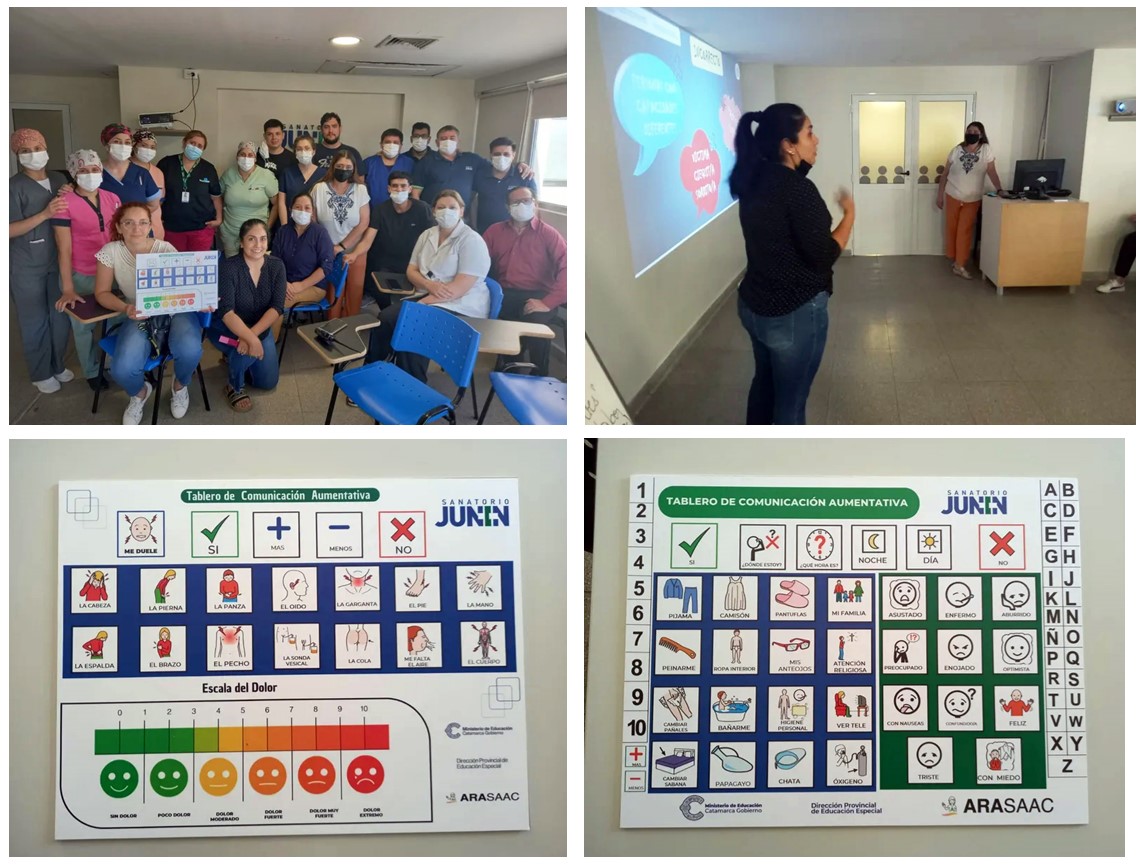 🏥🚑"El Ministerio de Educación de Catamarca (Argentina) promueve una propuesta de Comunicación Aumentativa y Alternativa con pictogramas de ARASAAC en el Sanatorio Junín"👏🤩‼
web.catamarca.edu.ar/sitio/noticias…
Enhorabuena por la iniciativa.