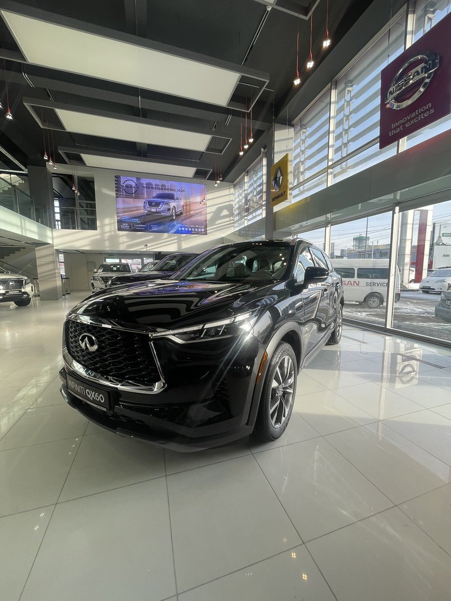 2023 оны шинэ загварын INFINITI QX60 цөөхөн буулаа. 3 эгнээ суудал, 360 камер, 12 инч дэлгэц, орчин үеийн интериор, цахилгаан тормоз, Nissan Intelligent Mobility ухаалаг систем, тоног, 20 инч обуд, шинэ үеийн суудал гм маш гоё тоногуудтай. #MonnisMotors #INFINITI #QX60