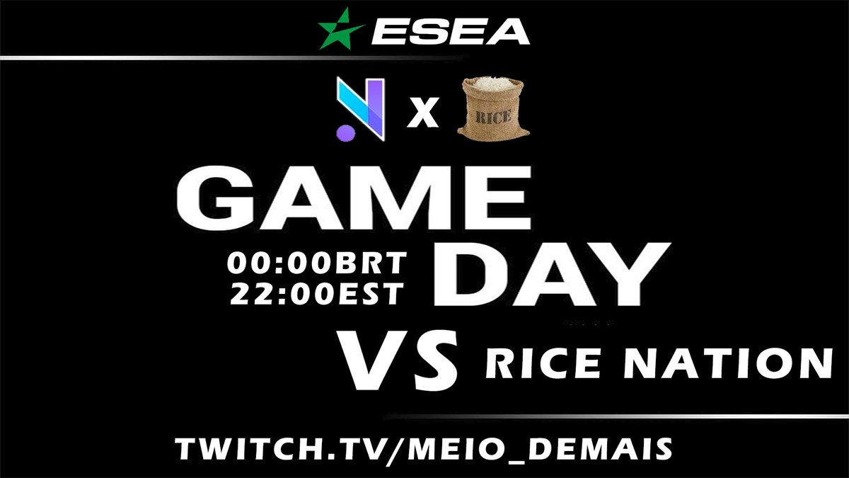 novumoficial's tweet photo. Game Day!
#GONOVUM
๐ESEA League Season 43 Main
๐#RICENATION
โฐ00:00BRT/22:00EST
๐บhttps://t.co/JKB2b9g6Un
๐๏ธ@Meio_Demais
@jvCLX1
@jerr1cs
@vinefps
@EnriqueeFps
@kashzfps https://t.co/aZBULWdF90