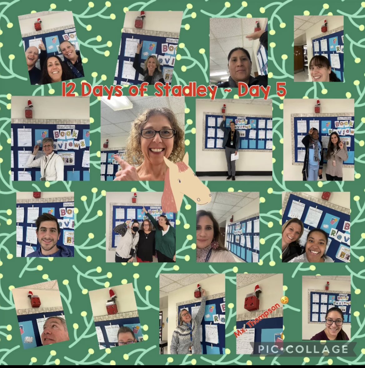StadleyRough's tweet photo. 5th day of the 12 Days of Stadley!!! Congratulations to Mrs. Girgenti for being today's winner! #STRcares 💙🐴 #STRfun 🎉🙃 https://t.co/HXbbNHOeeq