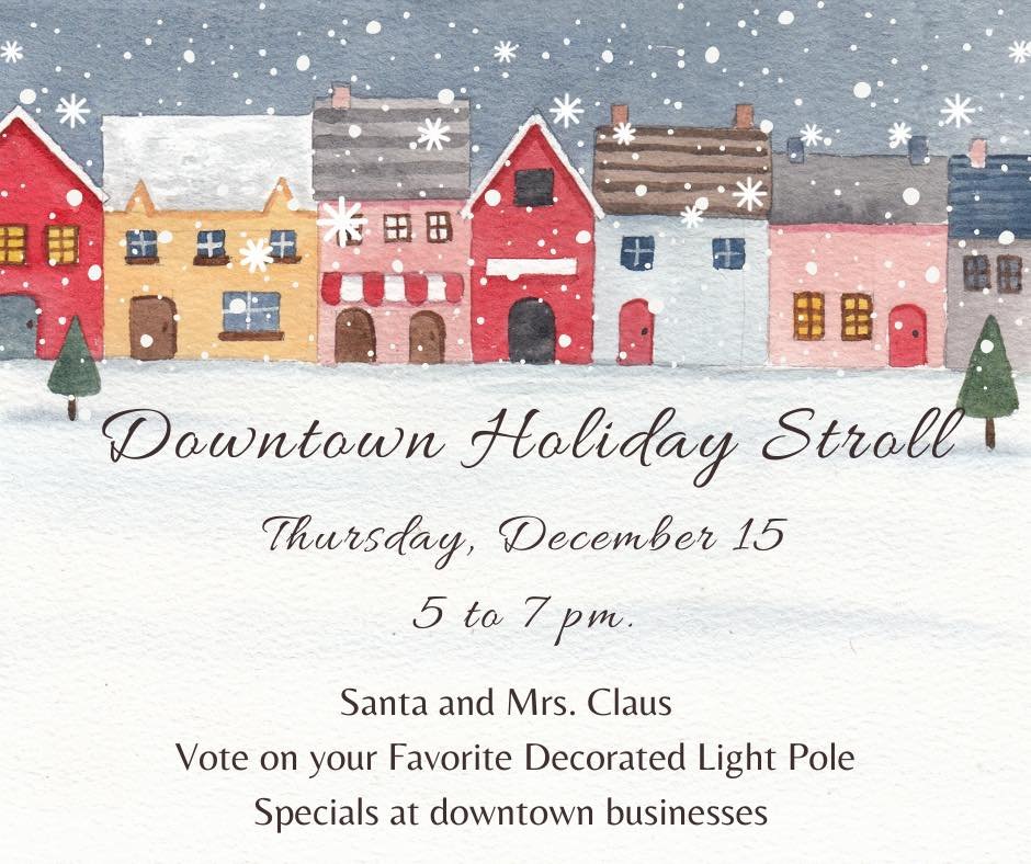 ralphrez's tweet photo. Tomorrow night come stroll through #Dimondale and feel the holiday spirit! Dimondale shops will be open for Christmas shopping and many good things to eat and drink can be found along the way. https://t.co/zgPZZ768hm