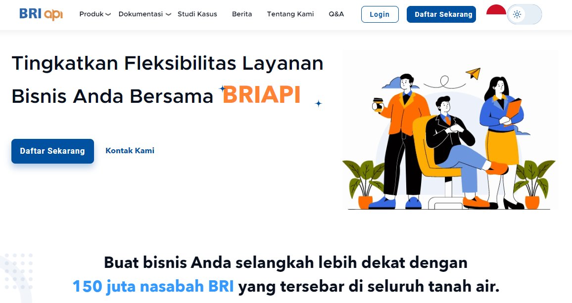 establishedjkt's tweet photo. (3) API. Memanfaatkan API, BRI menghadirkan open banking yang memudahkan masyarakat dalam bertransaksi secara digital dan real-time. https://t.co/y3Mmj8MZ61