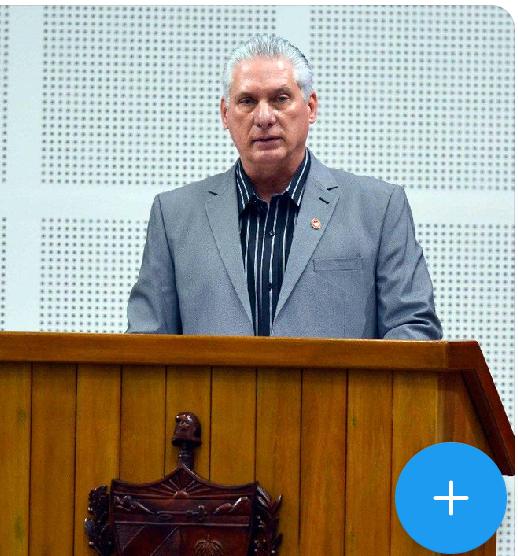 ¡Ejemplo de autocrítica ante el pueblo!.
<a href="/DiazCanelB/">Miguel Díaz-Canel Bermúdez</a> (14/12/2022) :"Siento una enorme insatisfacción por no haber sido capaz de lograr, desde la conducción del país, los resultados que necesita el pueblo cubano para alcanzar la anhelada prosperidad"
#CubaLegisla
#PoderPopular