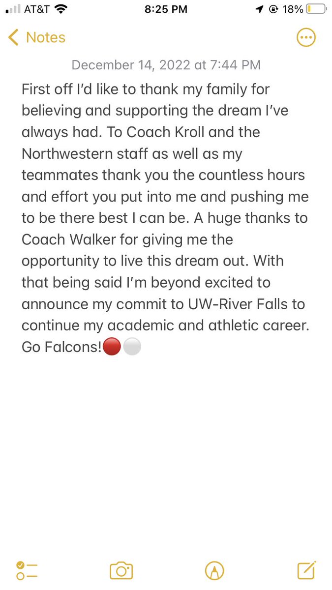 Beyond excited for what the future holds. Lets go Falcons!🔴⚪️