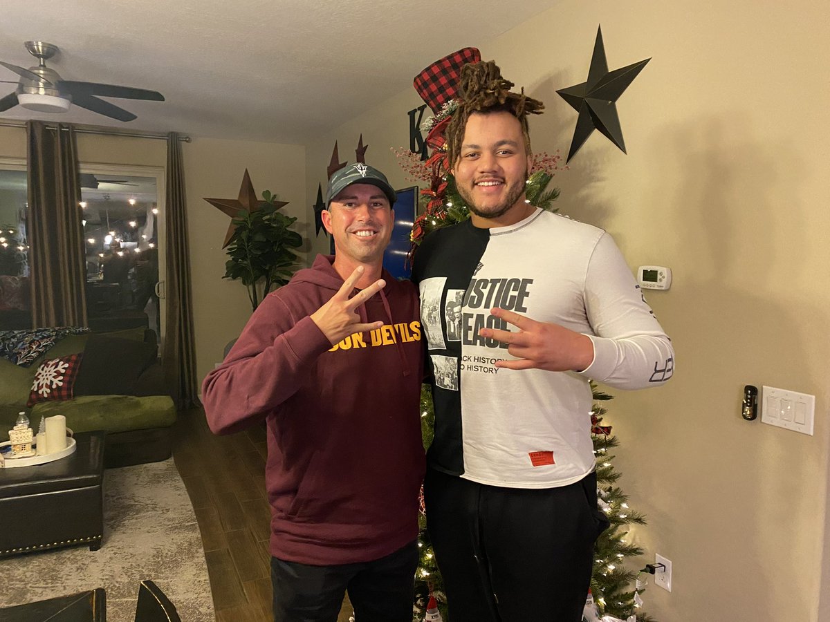 Had a great home visit today!! <a href="/ASUFootball/">Sun Devil Football</a> <a href="/CoachMohns/">Jason Mohns 🔱 🏈</a> <a href="/CoachTuitele/">Saga Tuitele</a>