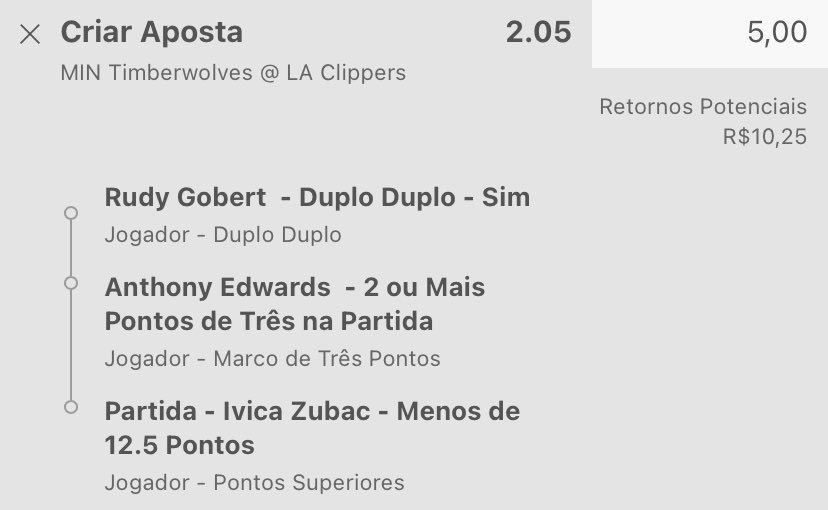 Realtips77's tweet image. Tô indo com 0.5u💰aqui!
🧨2.05