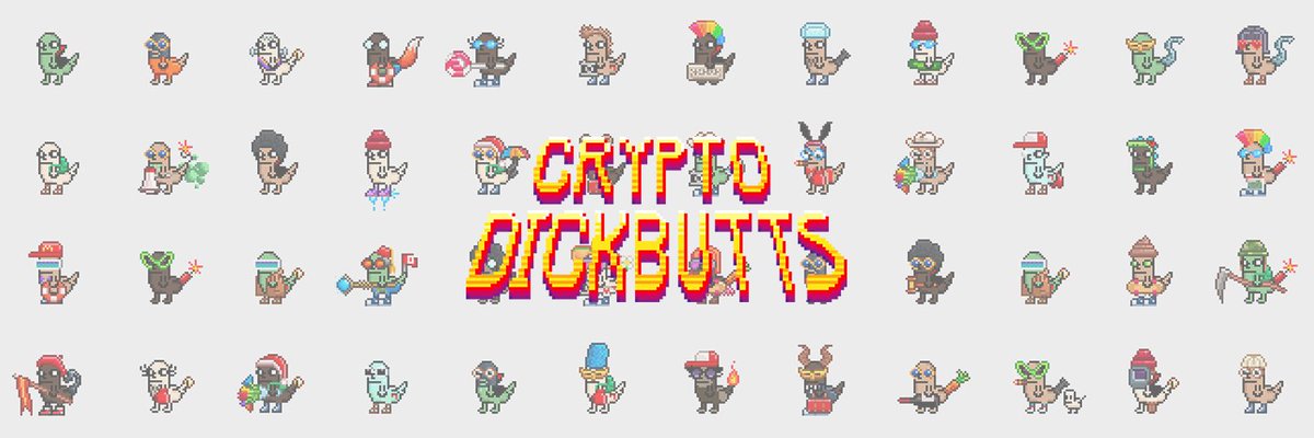 CrypoDickbutts's tweet image. Our FREE AIRDROP is Live!🎁🚀

Mint at the link below:

➡️CryptoDickbutts.tbnfts.xyz⬅️

To thank our community, we are givin away some NFTs.
First come - first serve! Good Luck.

Ends in 24h⏰ #FreeMint