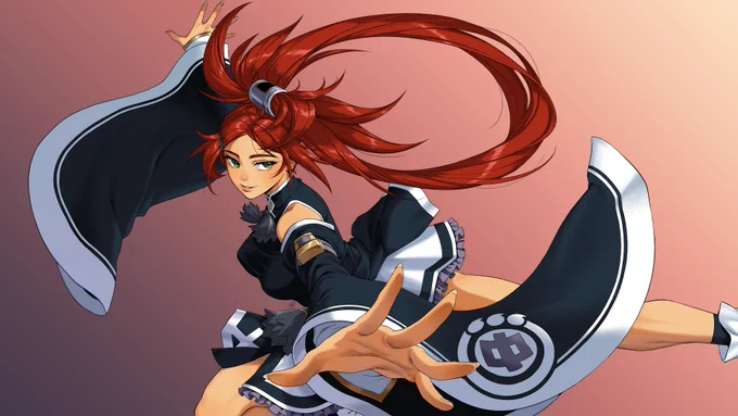 I have drawn a LOT of Kuradoberi Jam lmao  here's a thread??? #蔵土縁紗夢 #ggxrd #ギルティギア 