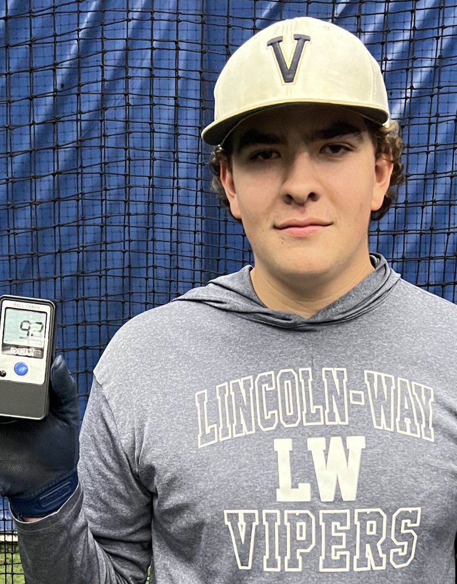 Lincoln Way Recruits (@lwvipers2024) on Twitter photo Hard work is paying off for <a href="/kyle25crabtree/">Kyle Crabtree</a> as he set a TEE exit velo PR of 88, 90, then 92!!!📈📈<a href="/LWEastBaseball/">LW East Baseball</a> #progress Hard work is paying off for <a href="/kyle25crabtree/">Kyle Crabtree</a> as he set a TEE exit velo PR of 88, 90, then 92!!!📈📈<a href="/LWEastBaseball/">LW East Baseball</a> #progress