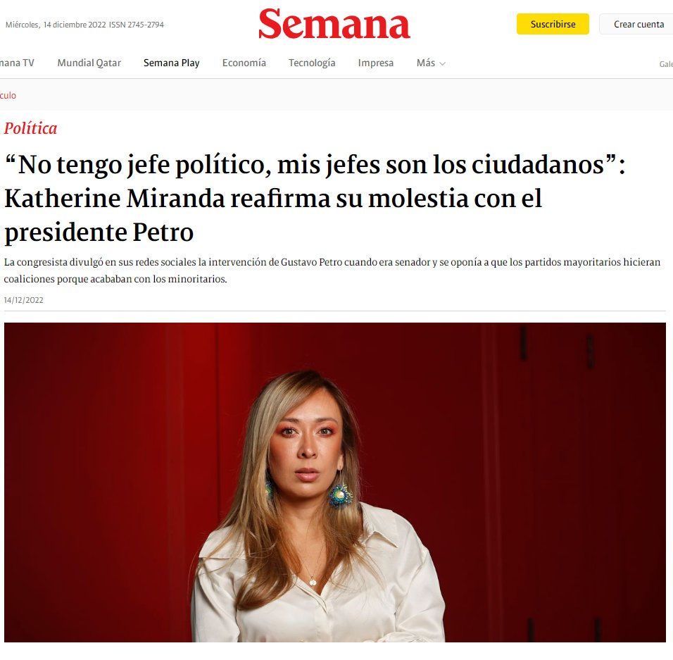 #MananasBLU Katherine Miranda cons us #PalabrasVanas #Sofismasdedistracción #cortinasdeHumo “No tengo jefe político, mis jefes son los ciudadanos,” se hizo elegir por los verdes, su jefa es Claudia López, apoyó a Petro, que dirá ahora política del amor, vivir sabroso. Tonta KM
