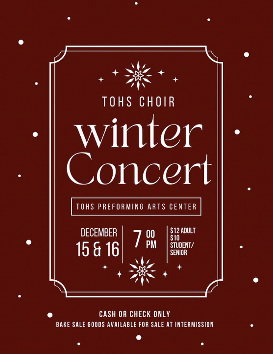 TOHS Choir tweet media