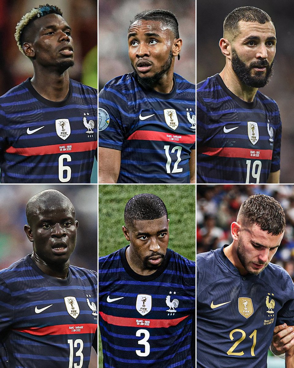 France got to the World Cup final despite all of these players being injured.

Their depth is on another level 😳