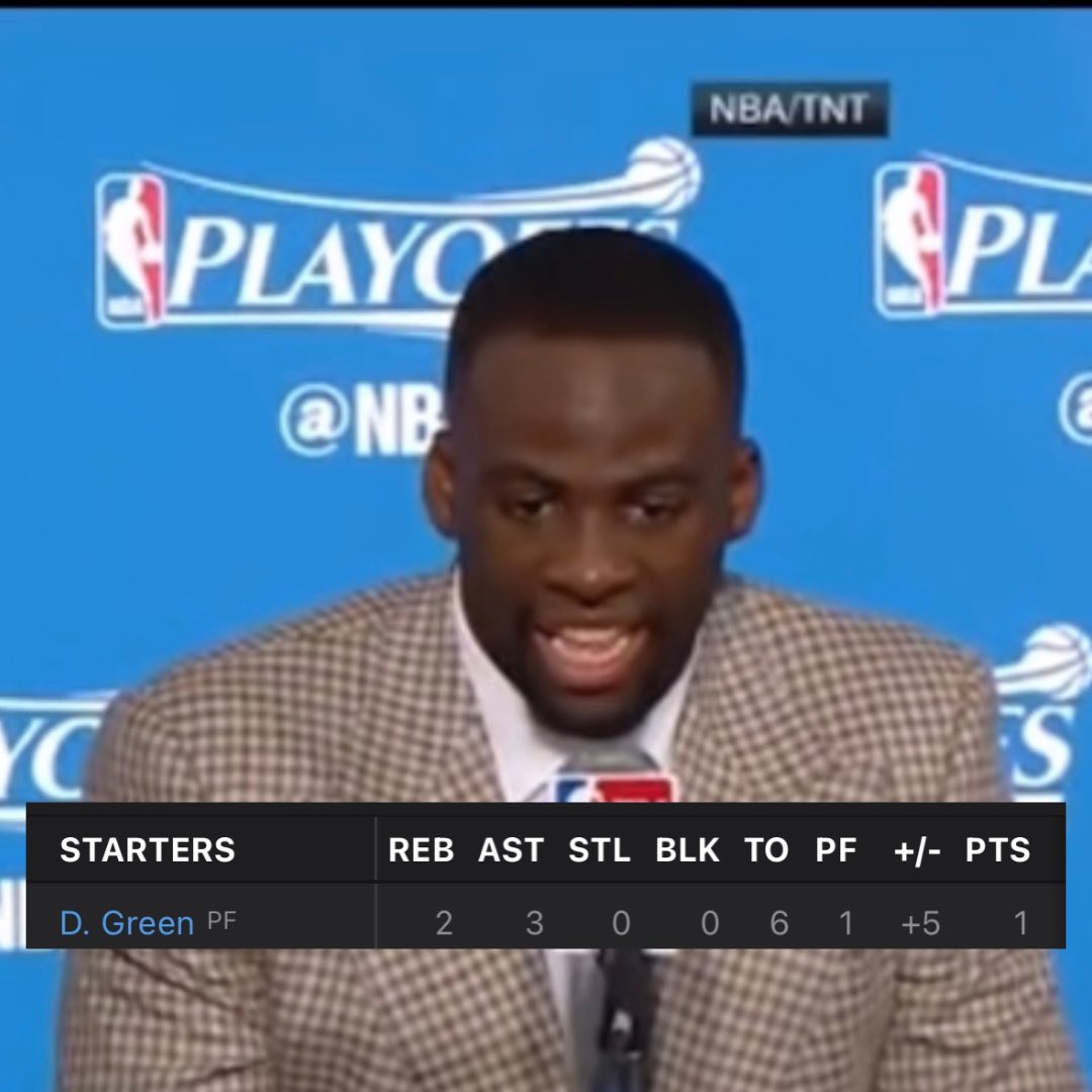 Caesars Sportsbook on Twitter "Draymond with as many turnovers as