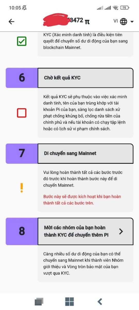 LinhNguyenhn09's tweet photo. @PiCoreTeam Why can't I continue?
KYC accepted? https://t.co/3Agnc9zKhu