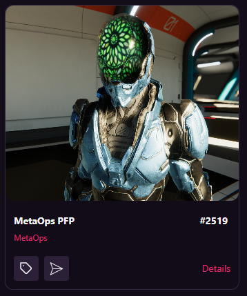 supermatt7045's tweet image. Won this sick @MetaOpsGaming NFT from one of the GREATEST streamers on Twitch! @i64StudioNFTs #WatchToWin is amazing! Everyone needs to get in on this #LFGrow!