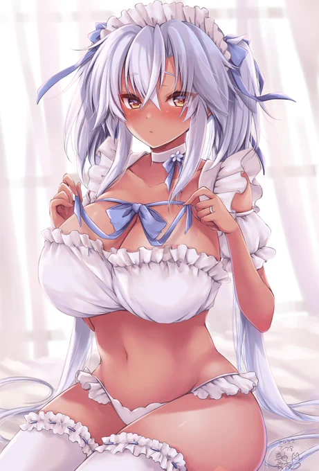 ランジェリーメイド武蔵しゃんかわ!いいッ!٩( 'ω' )و 