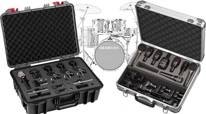 Here's a newly updated guide to The Best Drum Mic Kits - 4 to 8 Piece: gearank.com/guides/drum-mi… #DrumMicKits #DrumMics #HomeRecording