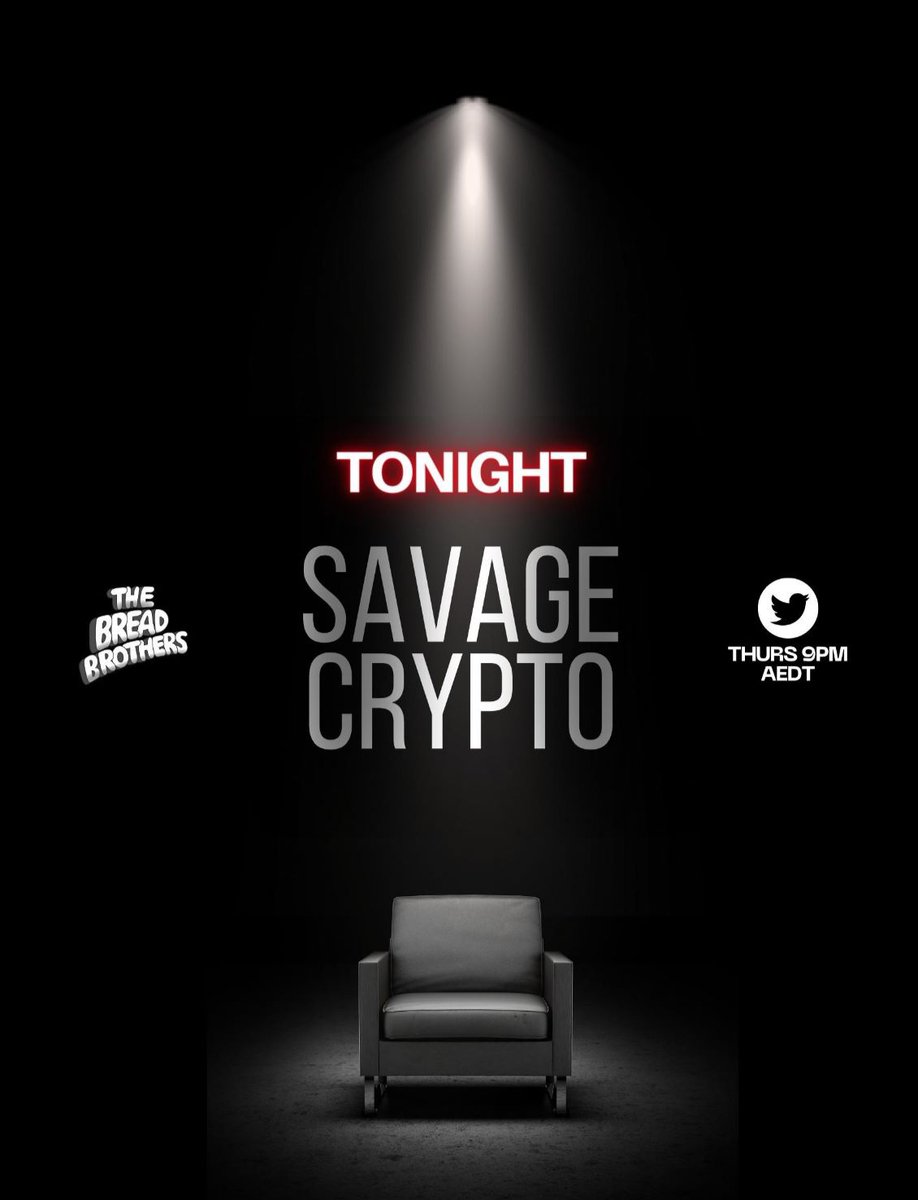 Tune in tonight for savageness 💀

No time for bulls#*t 😭

With our technical residents:
🎙 <a href="/CryptoCoachSami/">🍞Coach Sami</a>
🎙 <a href="/Max_Strategies/">Max Strategies</a>

We discuss the most relevant news in the crypto market:
-FOMC Aftermath
-BTC TA
-Altcoins
-SBF begins his prison journey 🦀🤎

x.com/i/spaces/1yoKM…