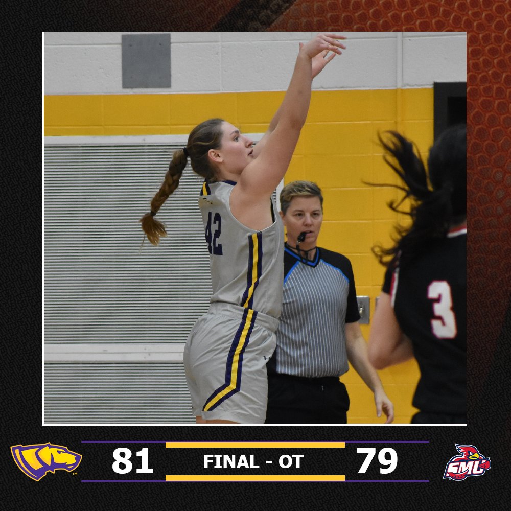 UWSPAthletics's tweet photo. Alexa Thomson's 3rd double-double of the season leads @UWSPWBB to an overtime win in Minnesota! #Pointers https://t.co/bowSMIlhe7